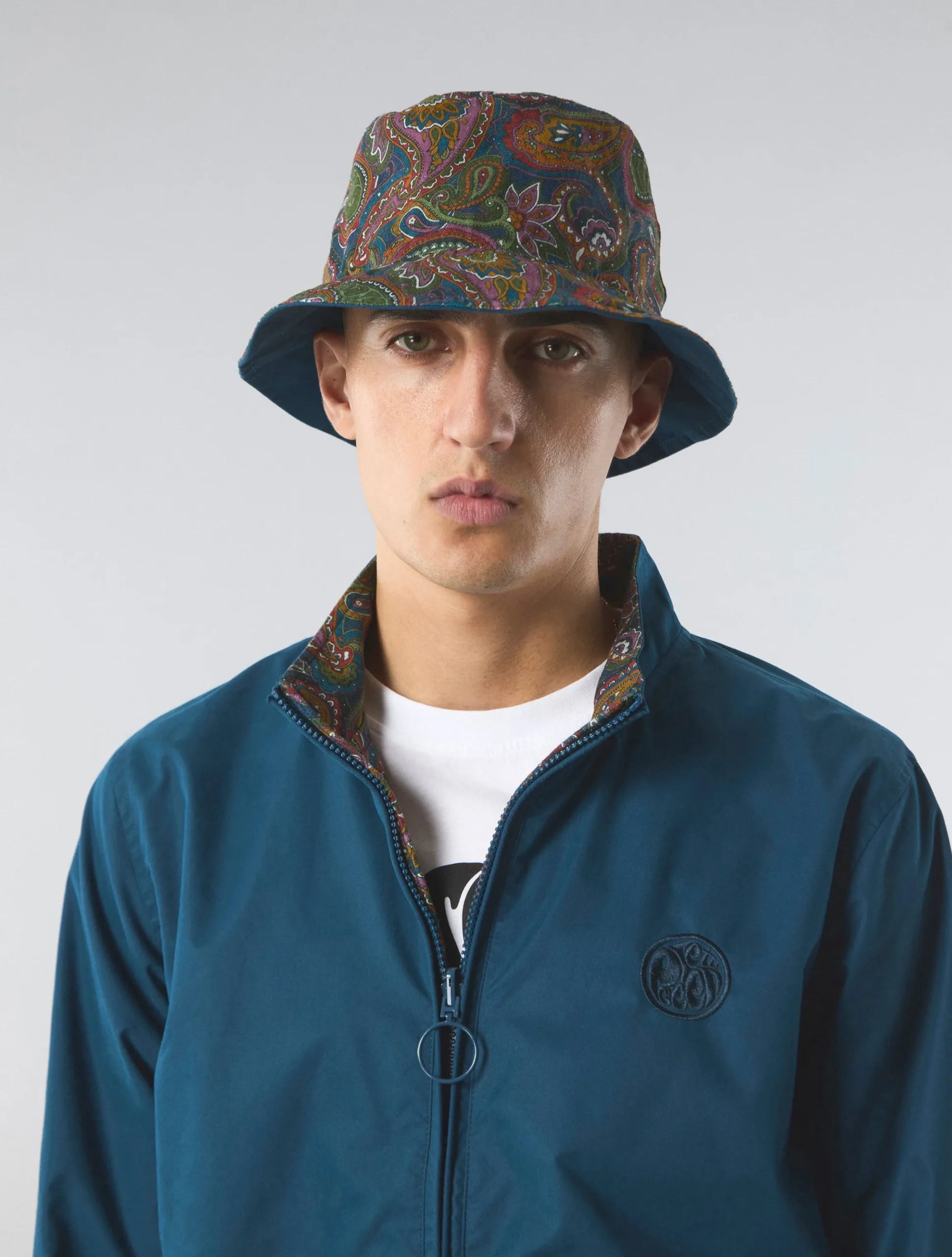 Pretty Green 15th Anniversary Paisley Bucket Hat Best Sale