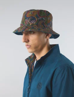 Pretty Green 15th Anniversary Paisley Bucket Hat Best Sale