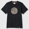 Pretty Green 15th Anniversary Paisley Logo T-shirt Black New