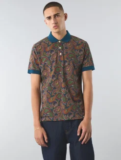 Pretty Green 15th Anniversary Paisley Polo Shop