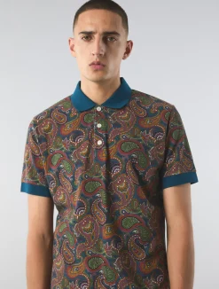 Pretty Green 15th Anniversary Paisley Polo Shop