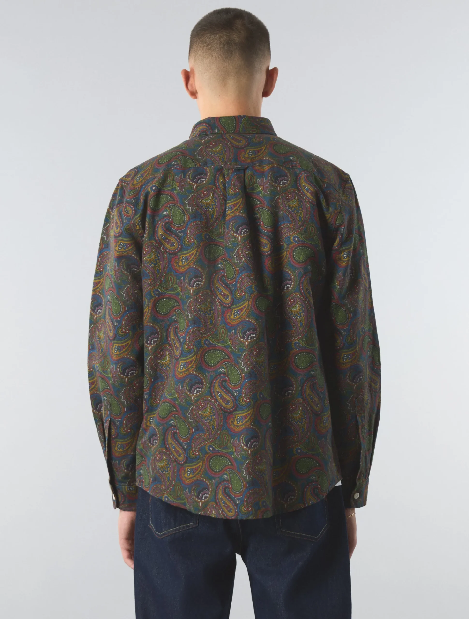 Pretty Green 15th Anniversary Paisley Shirt Flash Sale