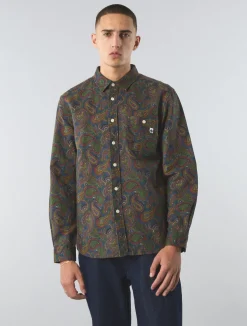 Pretty Green 15th Anniversary Paisley Shirt Flash Sale