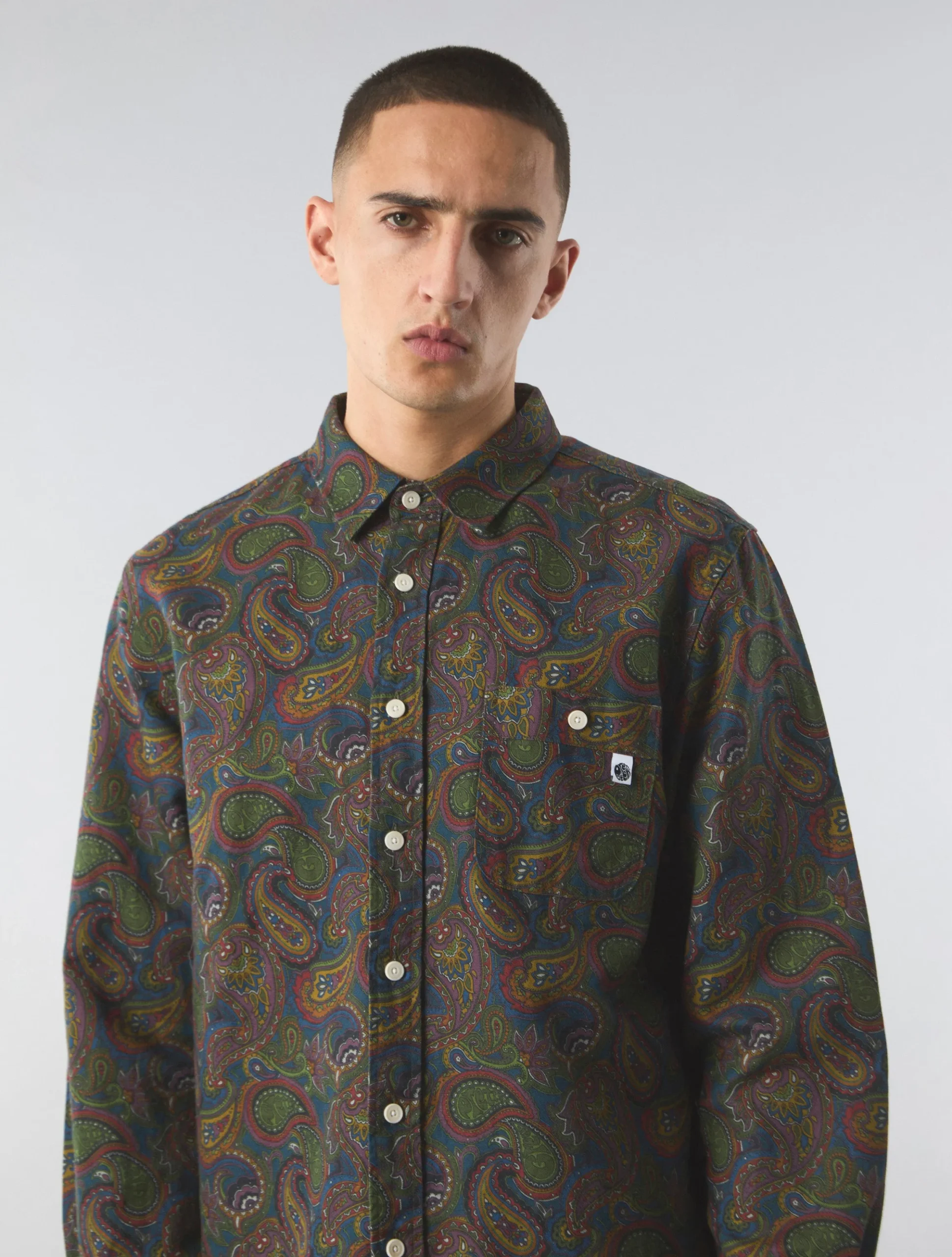 Pretty Green 15th Anniversary Paisley Shirt Flash Sale