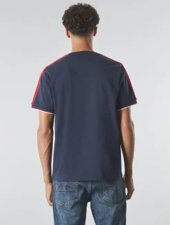 Pretty Green Tilby Tape T-shirt Navy Store