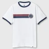 Pretty Green Timor T-Shirt White Outlet