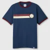 Pretty Green Timor T-shirt Navy Fashion