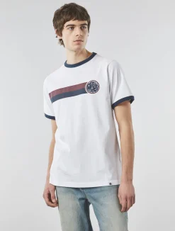 Pretty Green Timor T-Shirt White Outlet
