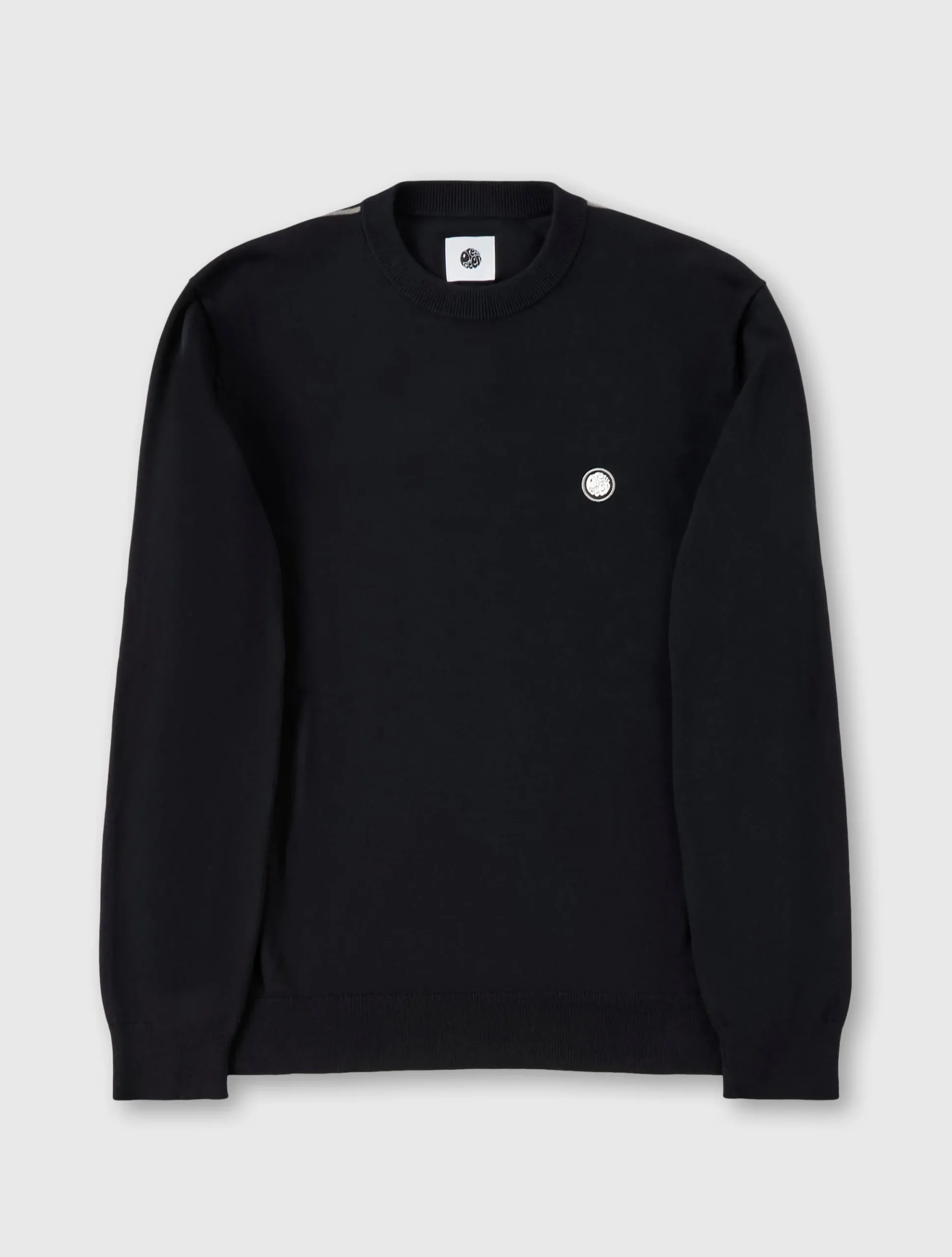 Pretty Green Tipped Knit Jumper Black Online