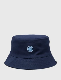 Pretty Green Tonal Paisley Reversible Bucket Hat Navy Sale