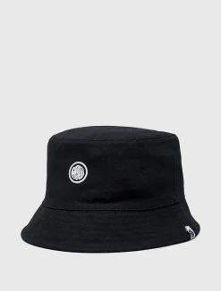 Pretty Green Tonal Paisley Reversible Bucket Hat Black Cheap