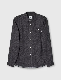 Pretty Green Tonal Paisley Shirt Hot