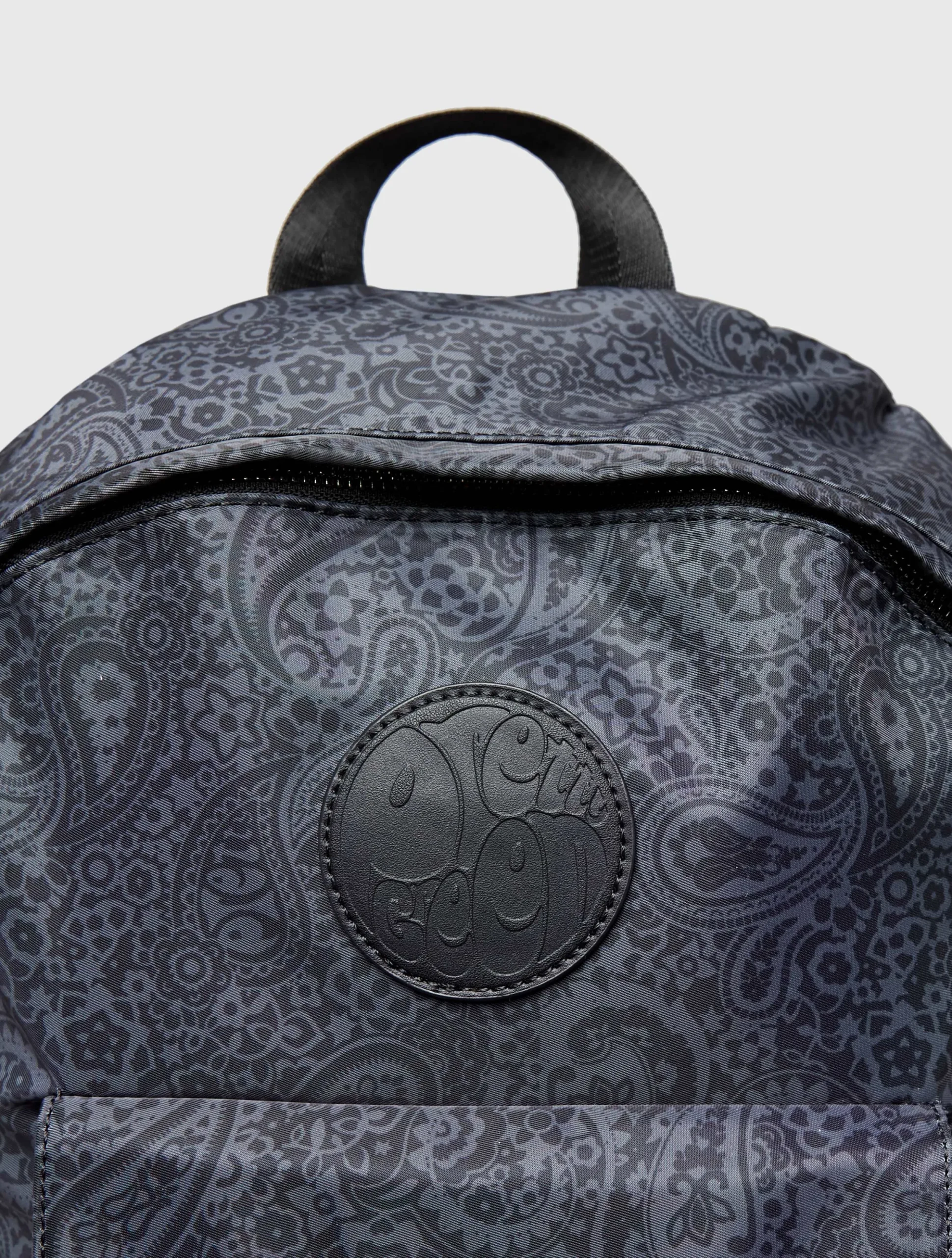 Pretty Green Tonal Wonderwall Paisley Zip Backpack Cheap