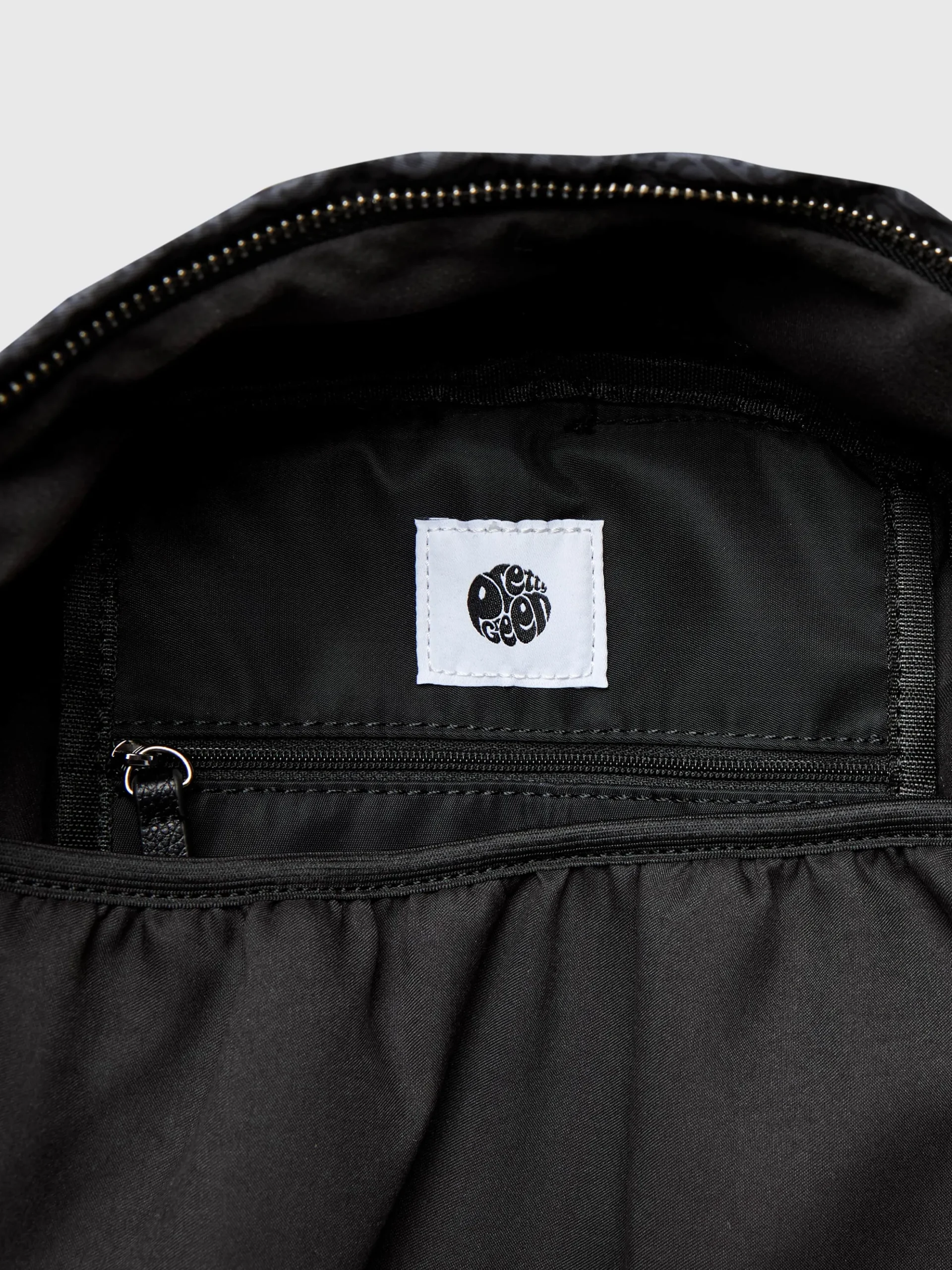Pretty Green Tonal Wonderwall Paisley Zip Backpack Cheap