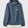 Pretty Green Travis Colourblock Jacket Stone Clearance