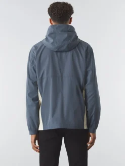 Pretty Green Travis Colourblock Jacket Stone Clearance