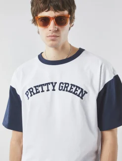 Pretty Green Upstate T-shirt White Best