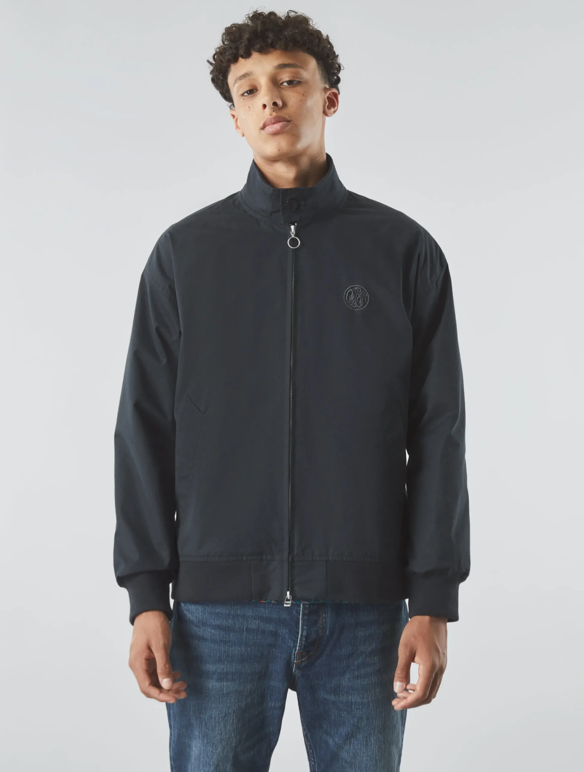 Pretty Green Walker Harrington Black Discount