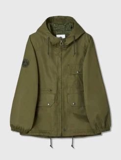 Pretty Green Walker Jacket Khaki Shop