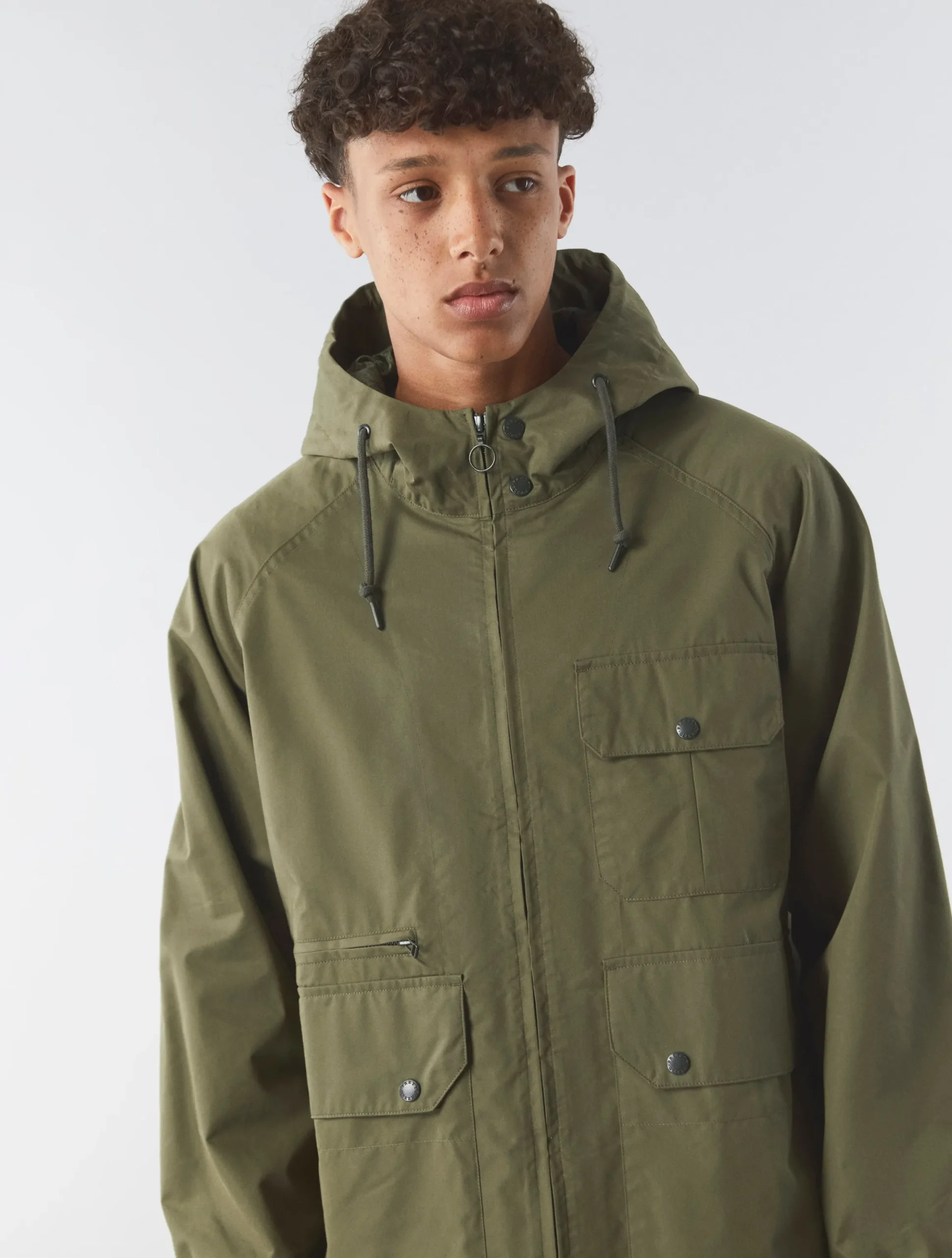 Pretty Green Walker Jacket Khaki Shop