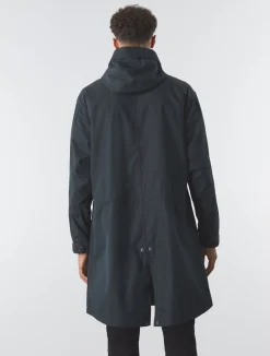 Pretty Green Walker Oversized Parka Black New
