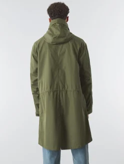 Pretty Green Walker Oversized Parka Khaki Sale