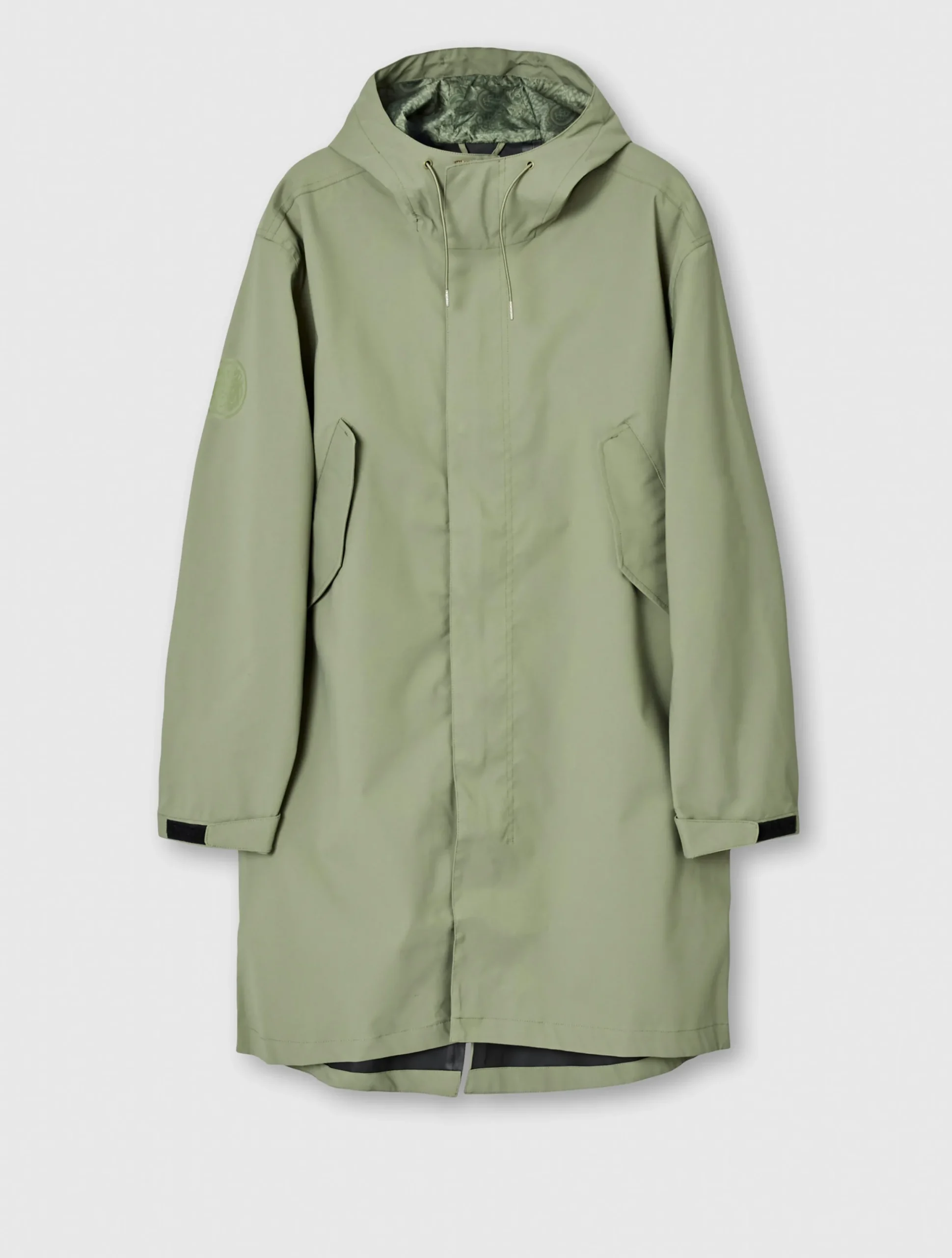 Pretty Green Whiteley Seam Sealed Parka Khaki Best Sale