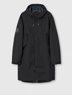 Pretty Green Whiteley Seam Sealed Parka Black Best Sale