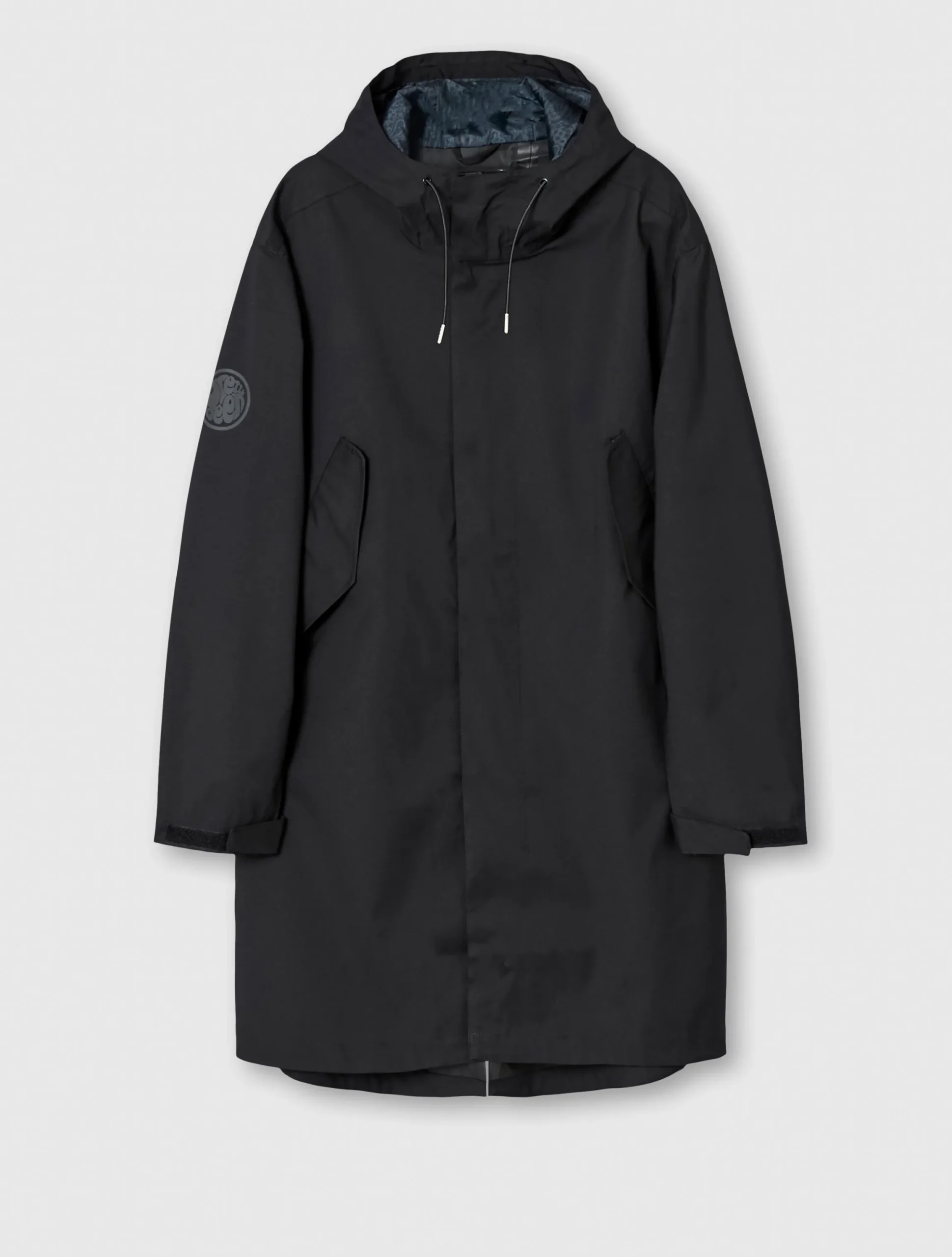 Pretty Green Whiteley Seam Sealed Parka Black Best Sale