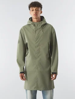 Pretty Green Whiteley Seam Sealed Parka Khaki Best Sale