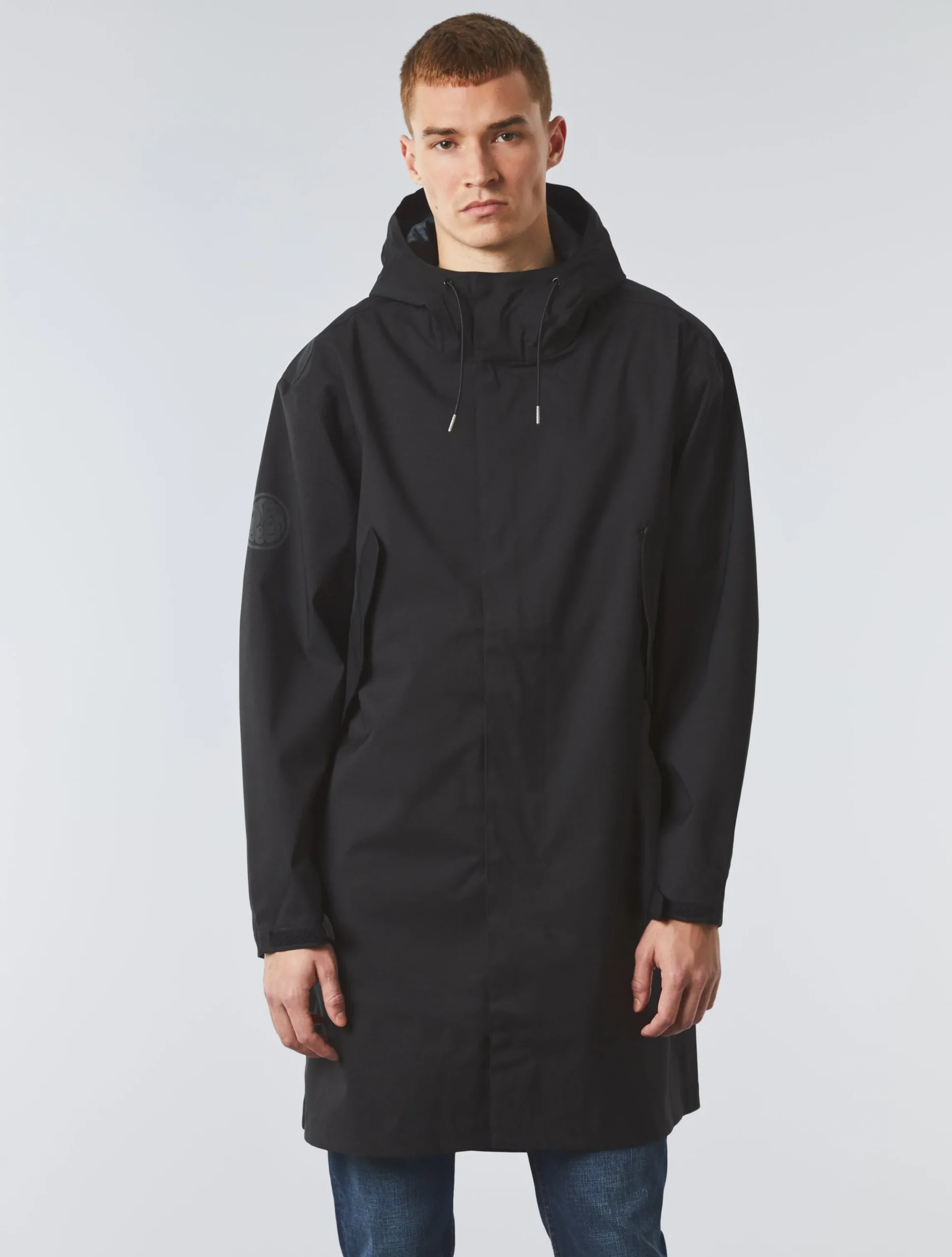 Pretty Green Whiteley Seam Sealed Parka Black Best Sale