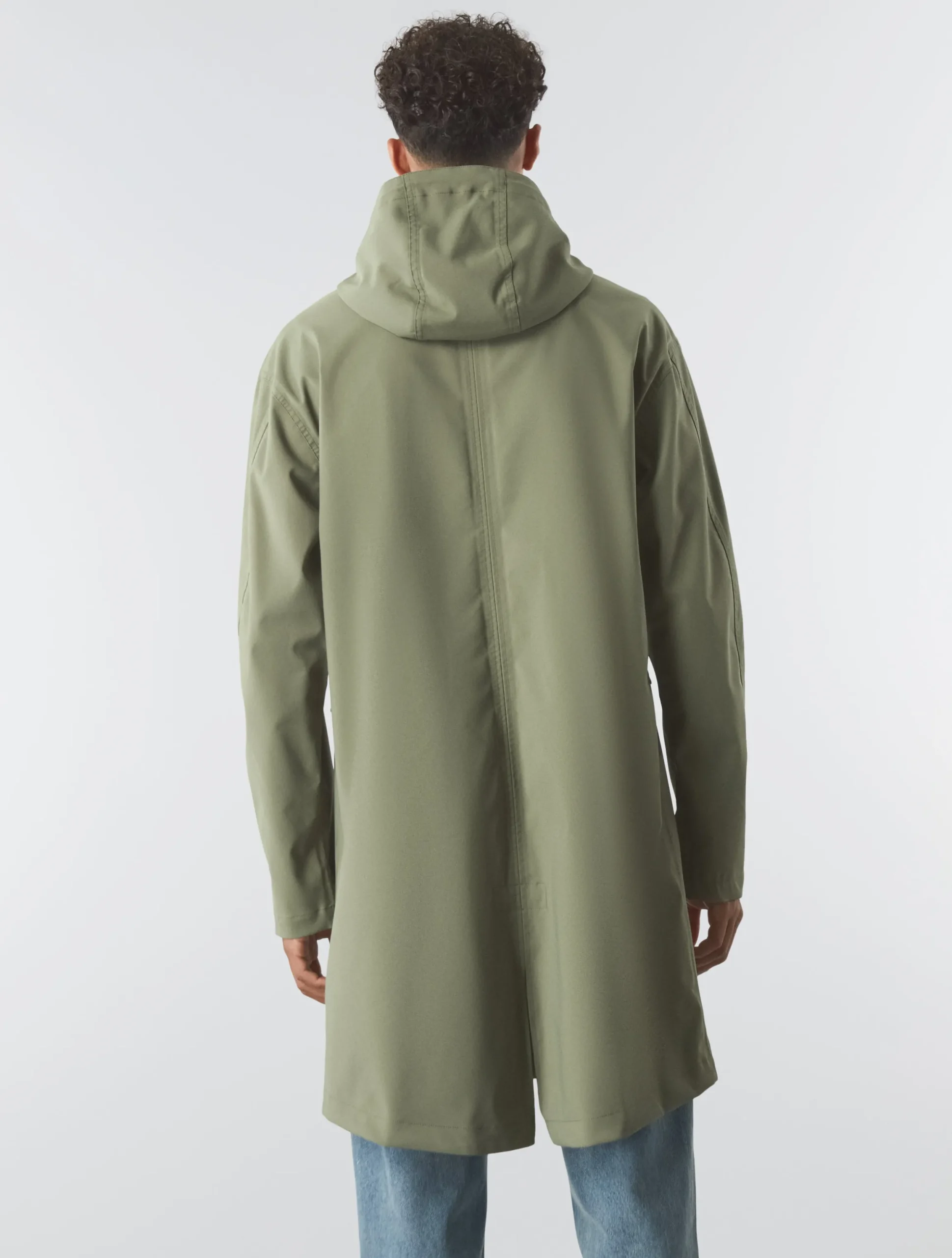 Pretty Green Whiteley Seam Sealed Parka Khaki Best Sale