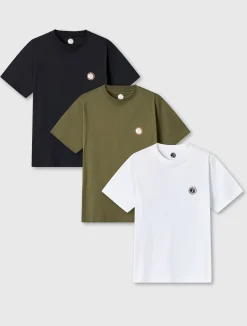Pretty Green Wonderwall 3 Pack T-shirts Flash Sale