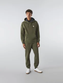 Pretty Green Wonderwall Hoody Khaki Online