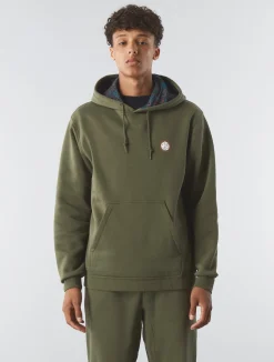 Pretty Green Wonderwall Hoody Khaki Online