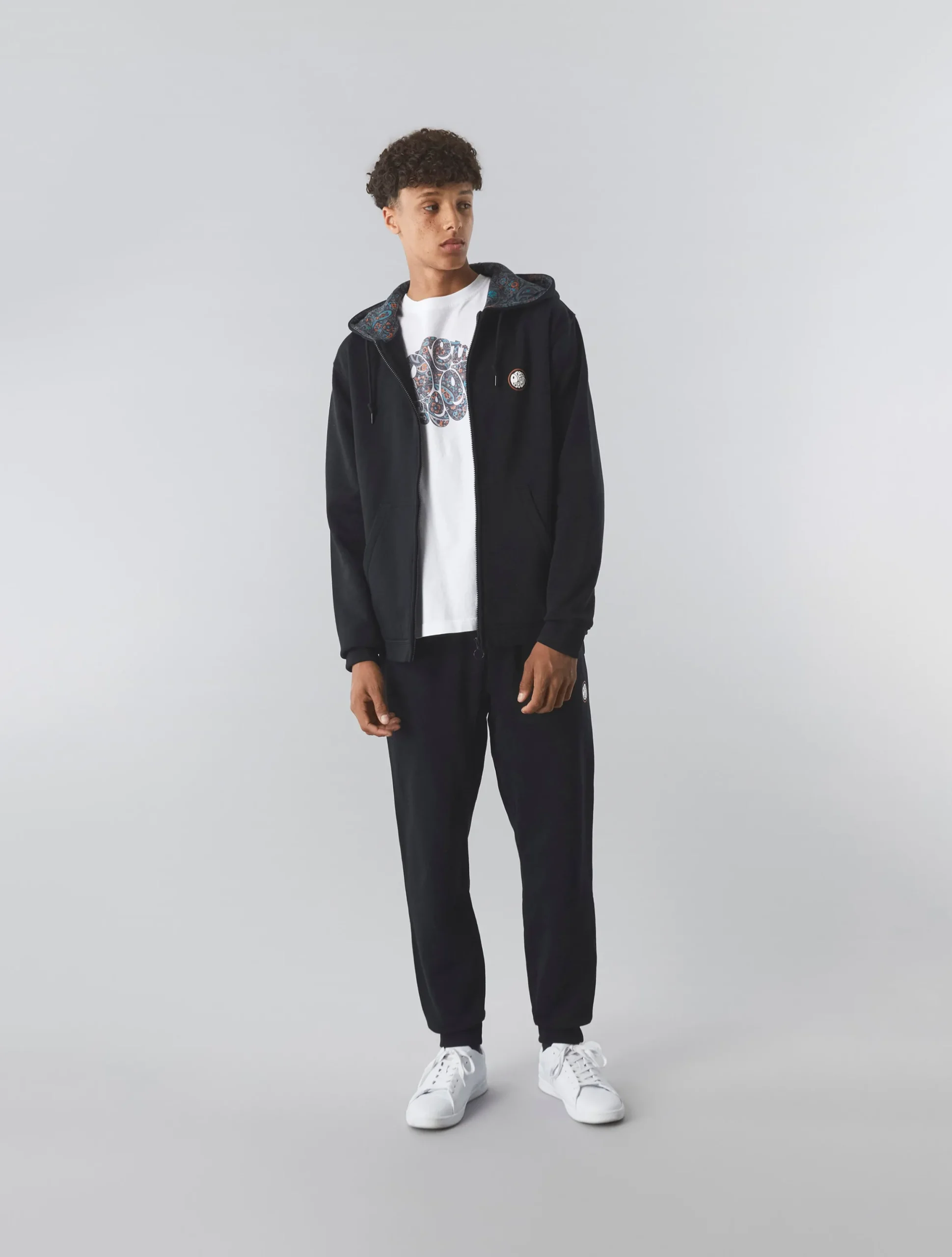 Pretty Green Wonderwall Jogger Black Cheap