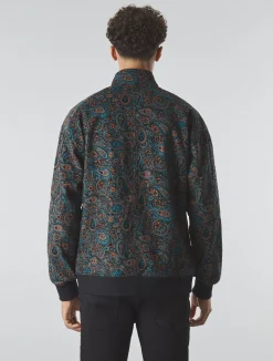 Pretty Green Wonderwall Paisley Cord Harrington New
