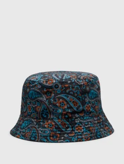 Pretty Green Wonderwall Paisley Reversible Bucket Hat Best