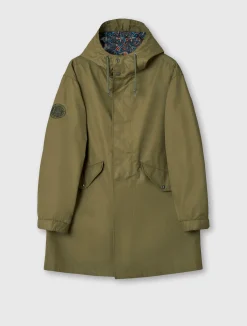 Pretty Green Wonderwall Parka Khaki Fashion