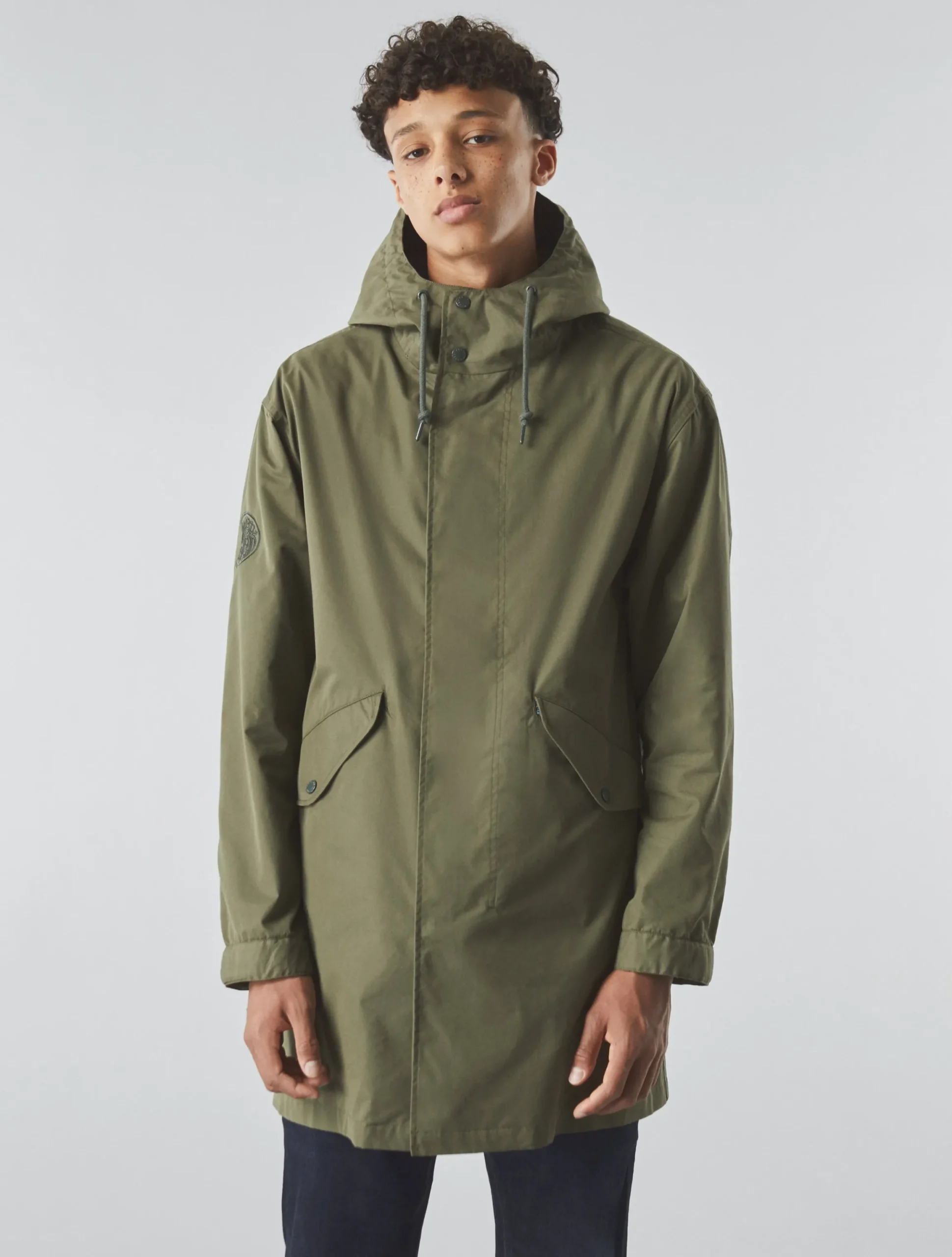 Pretty Green Wonderwall Parka Khaki Fashion