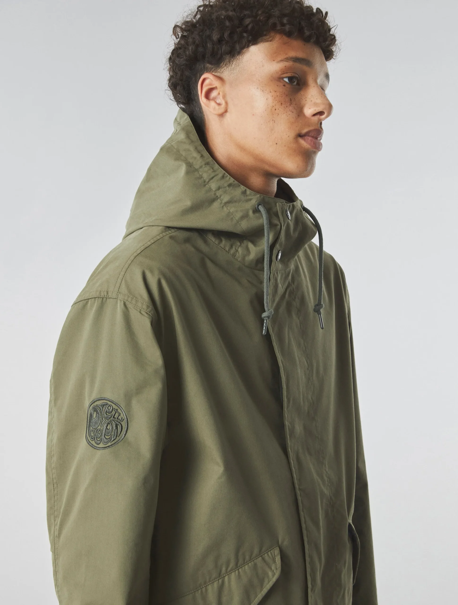 Pretty Green Wonderwall Parka Khaki Fashion