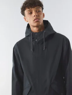 Pretty Green Wonderwall Parka Black Discount