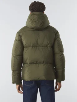 Pretty Green Wonderwall Puffer Khaki Best Sale