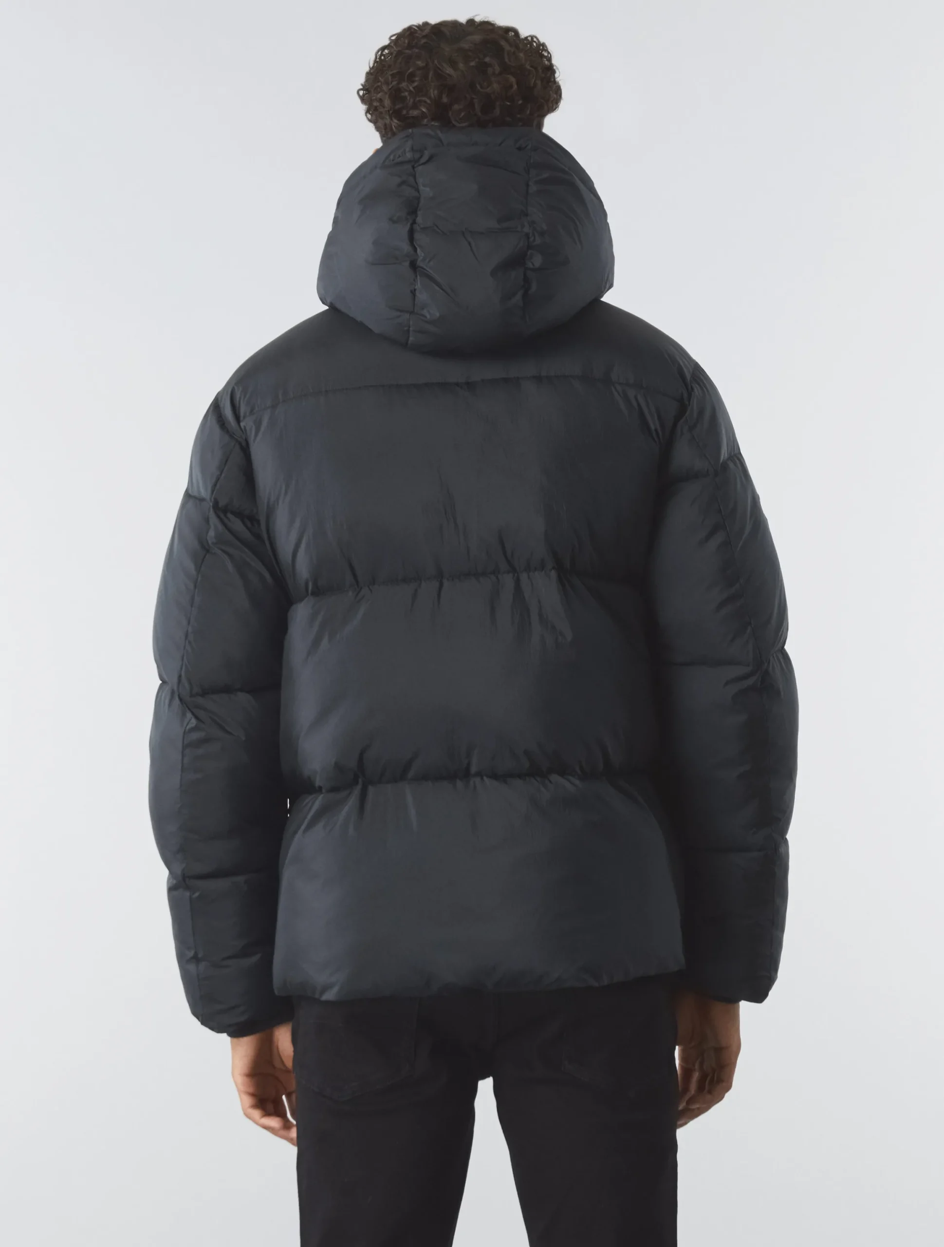 Pretty Green Wonderwall Puffer Black Store