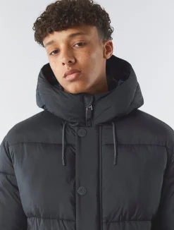Pretty Green Wonderwall Puffer Black Store