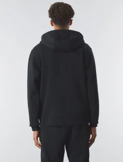 Pretty Green Wonderwall Zip Up Hoody Black Flash Sale